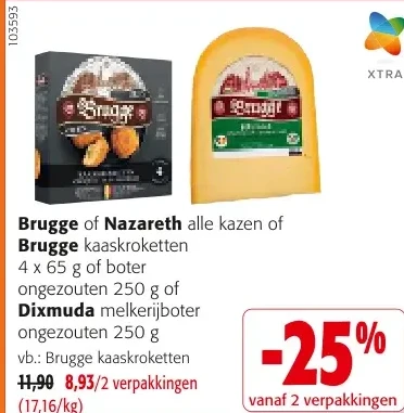 Brugge kaaskroketten