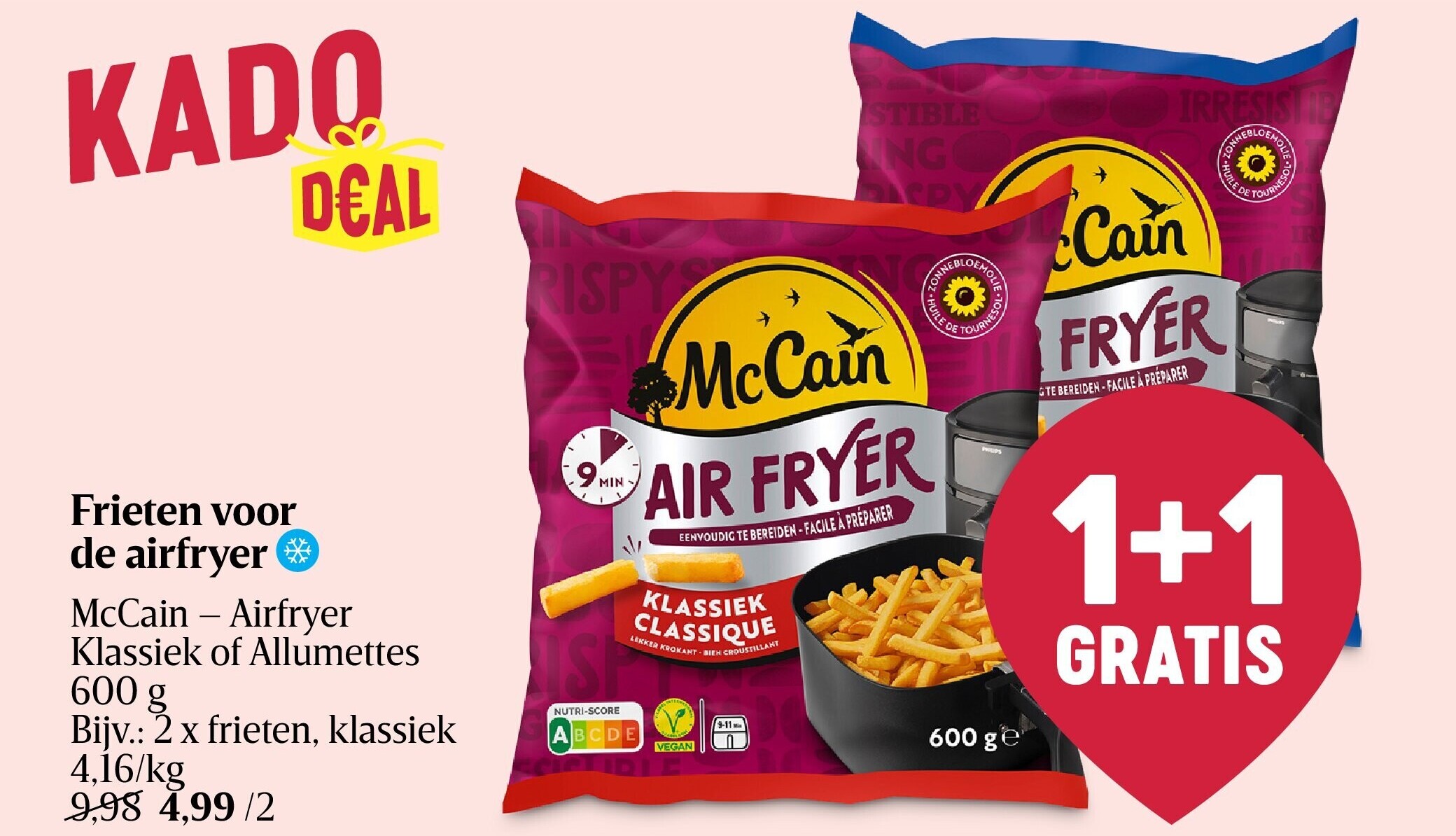 Frieten voor de airfryer