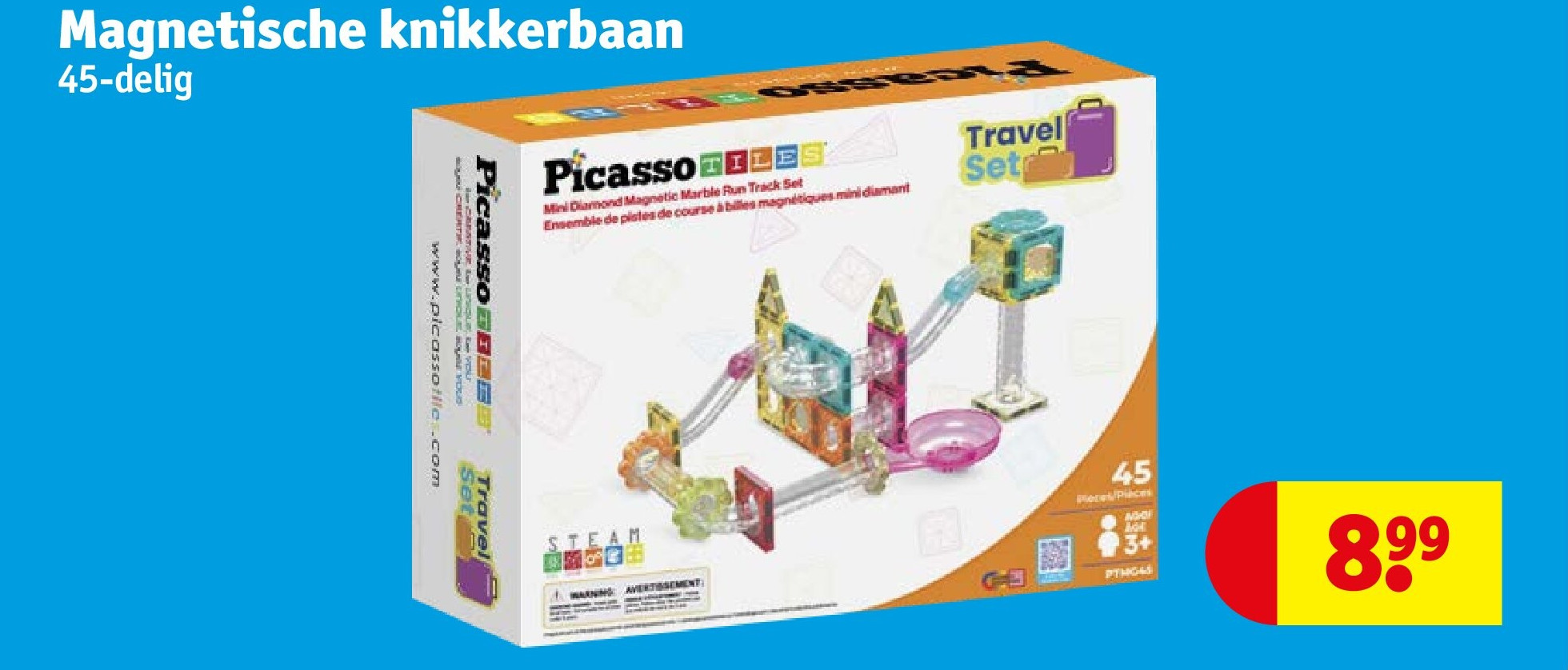 Magnetische knikkerbaan