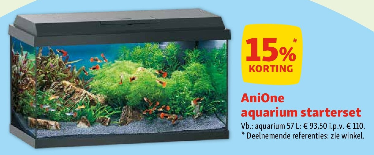 AniOne aquarium starterset