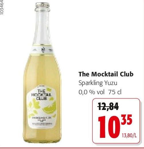 The Mocktail Club Sparkling Yuzu 0,0 % vol 75 cl