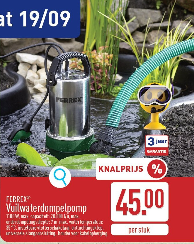 Vuilwaterdompelpomp