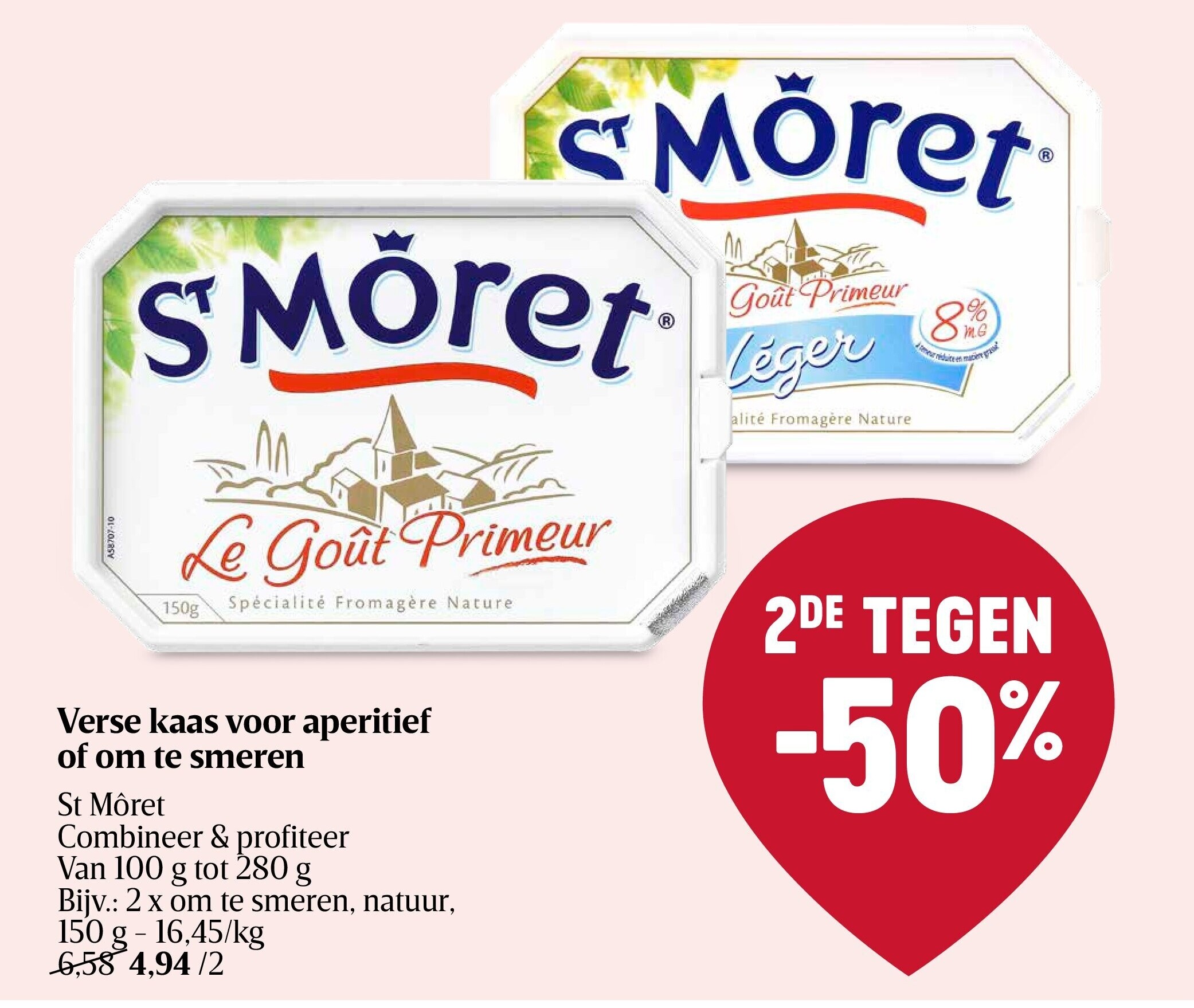 Verse kaas voor aperitief of om te smeren