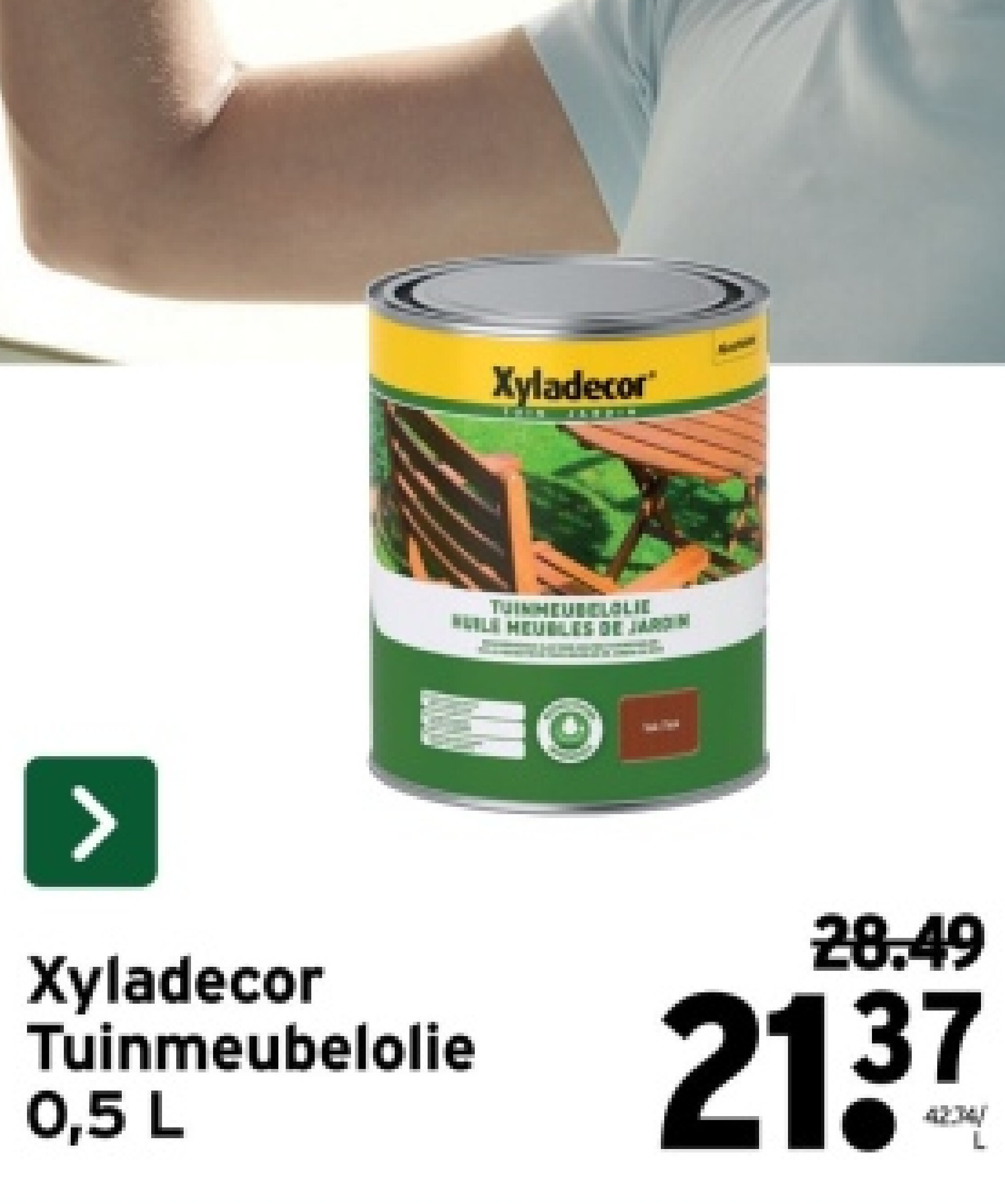 Xyladecor Tuinmeubelolie 0,5 L
