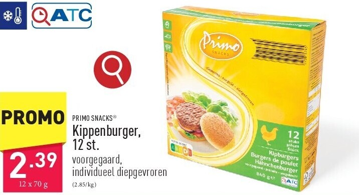 Kippenburger, 12 st.