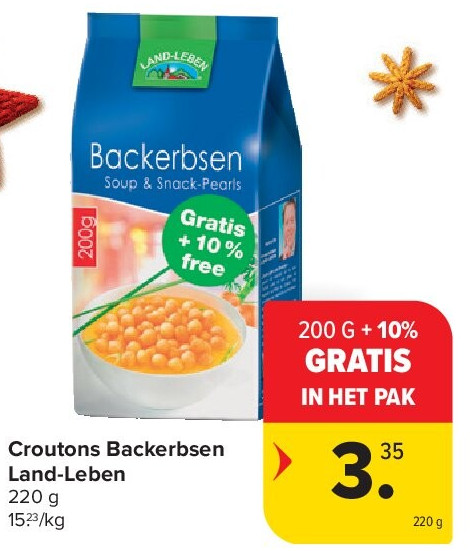Croutons Backerbsen Land-Leben