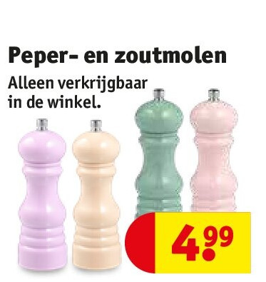 Peper- en zoutmolen