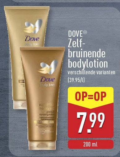 Zelf­ bruinende bodylotion