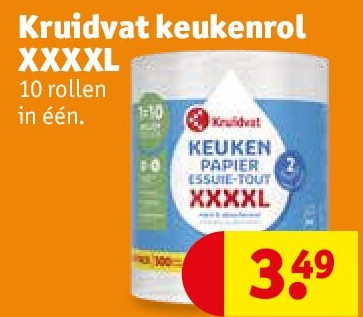 Kruidvat keukenrol XXXXL