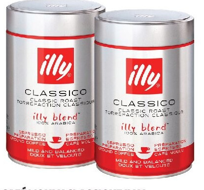 Café moulu classique Illy