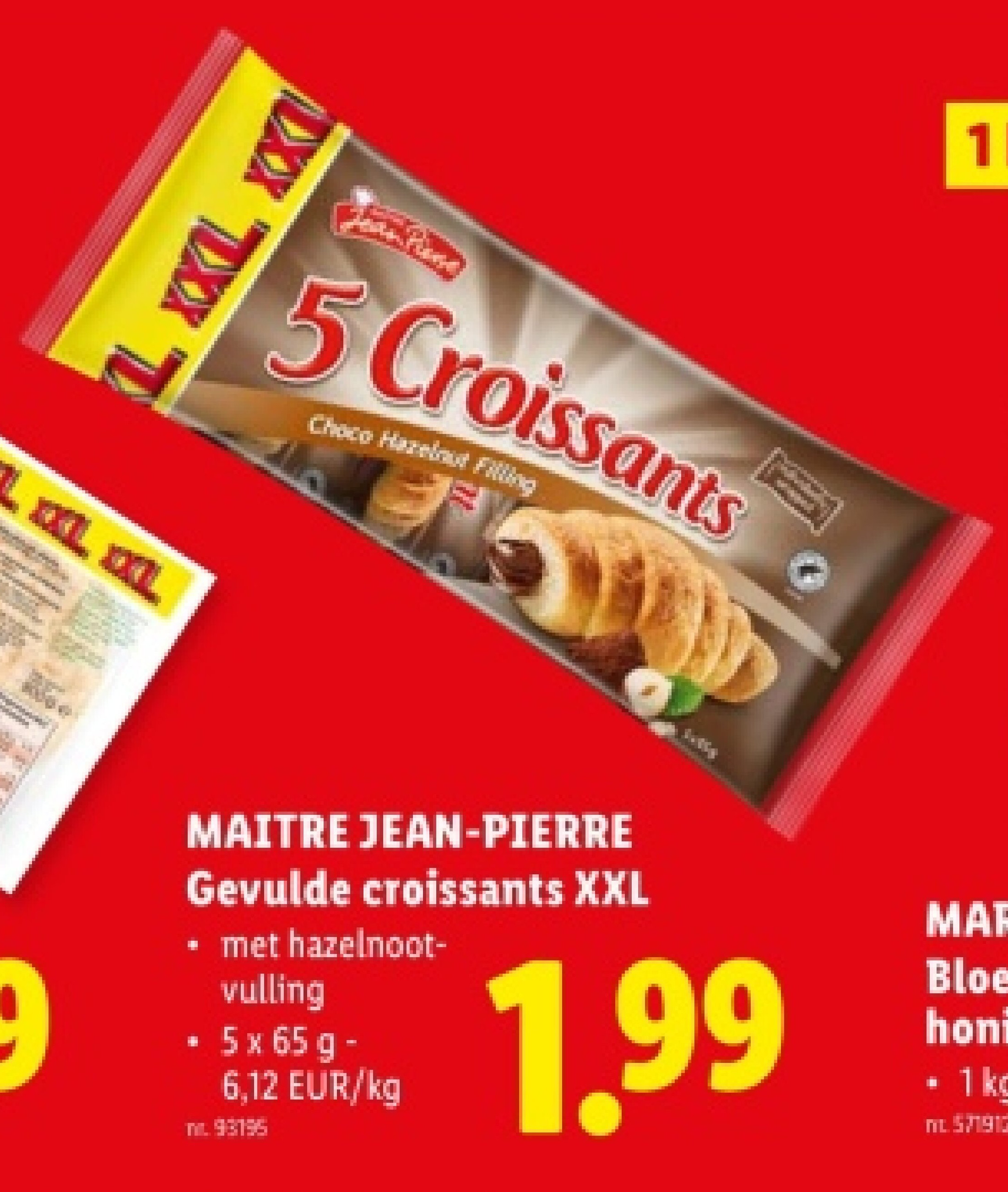 Gevulde croissants XXL