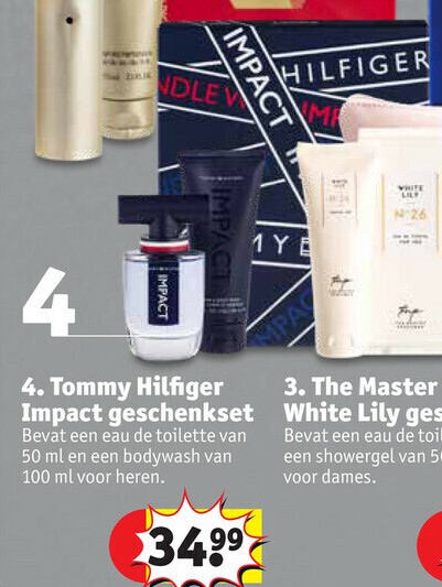 Tommy Hilfiger mpact geschenkset