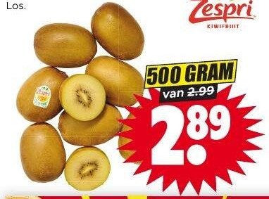Zespri kiwi's gold