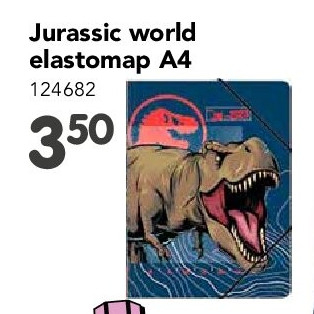 Jurassic world elastomap A4