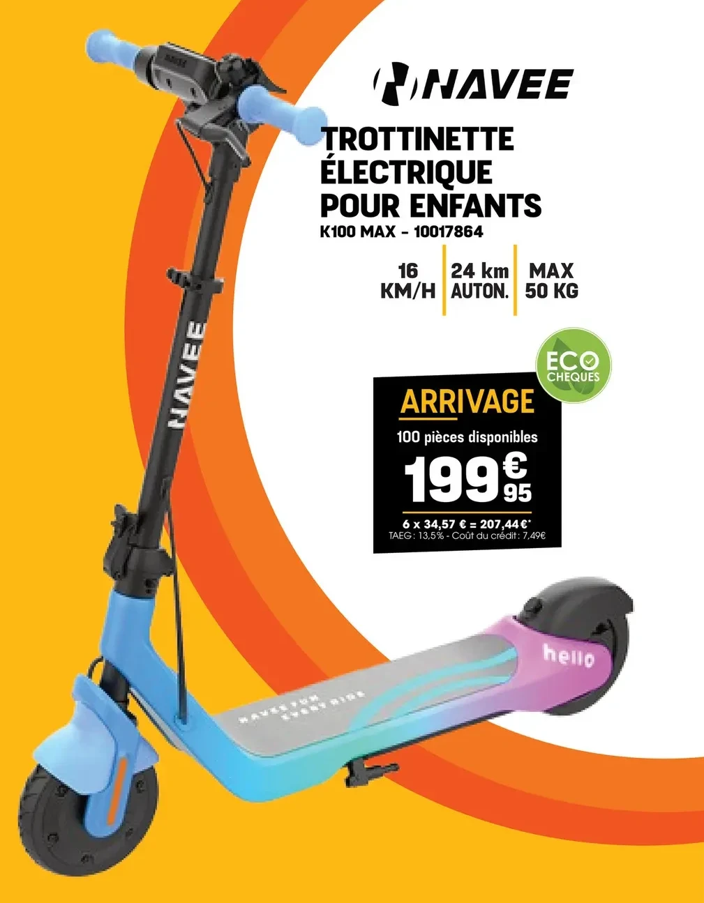 TROTTINETTE ÉLECTRIQUE POUR ENFANTS