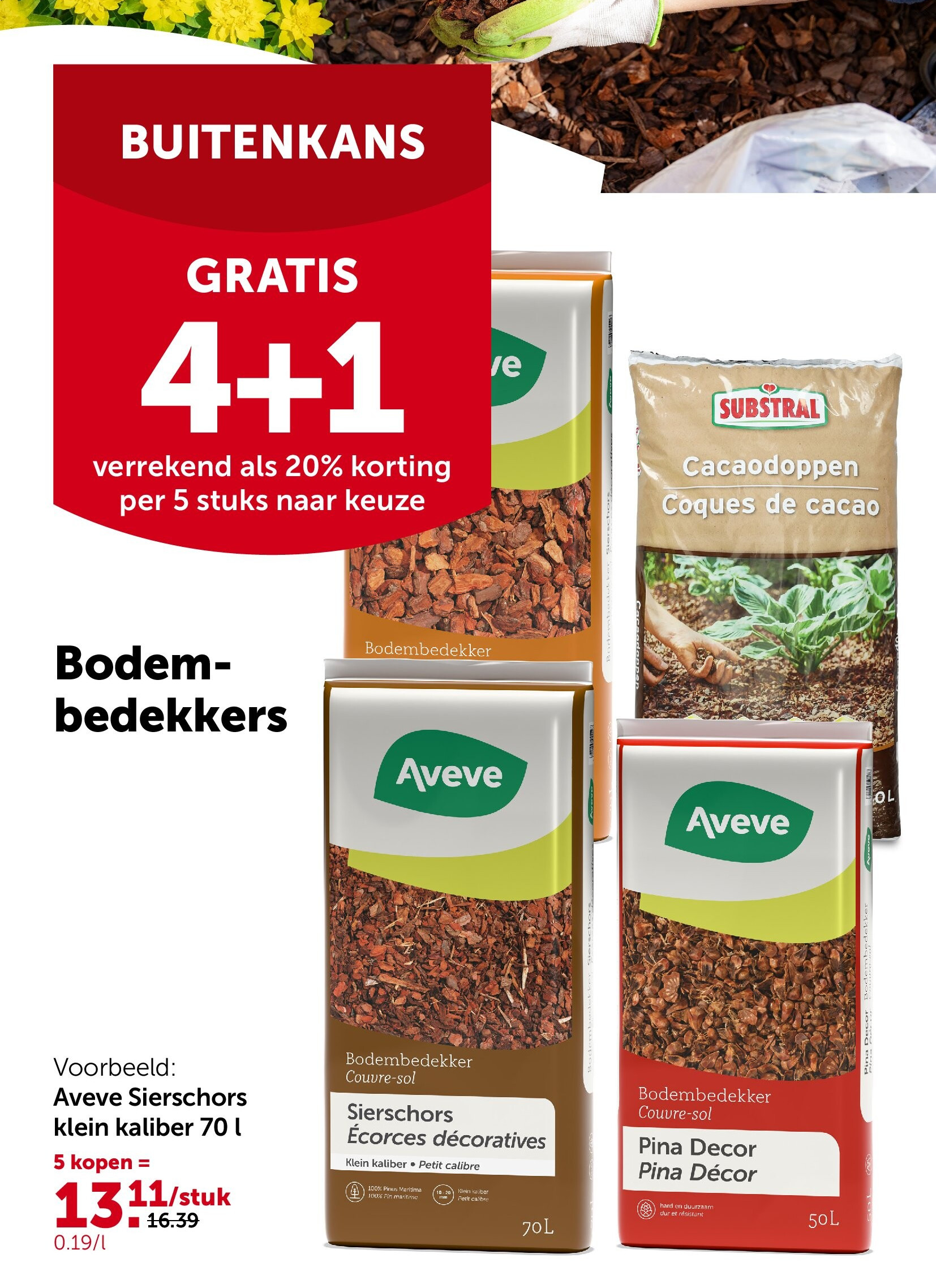 Aveve Sierschors klein kaliber 70 l