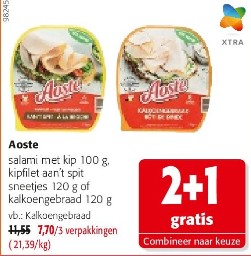 Aoste Kalkoengebraad