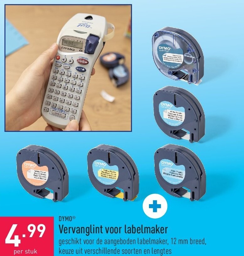 Vervanglint voor labelmaker
