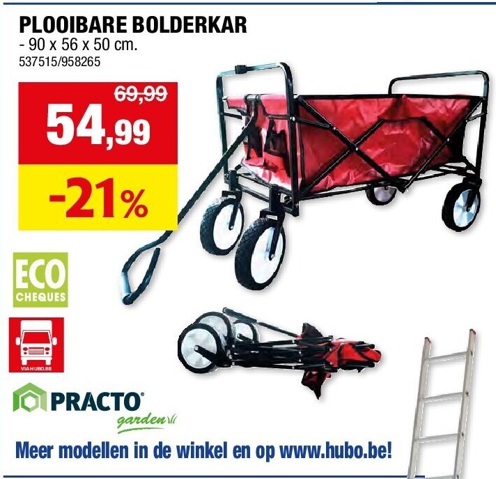 PLOOIBARE BOLDERKAR