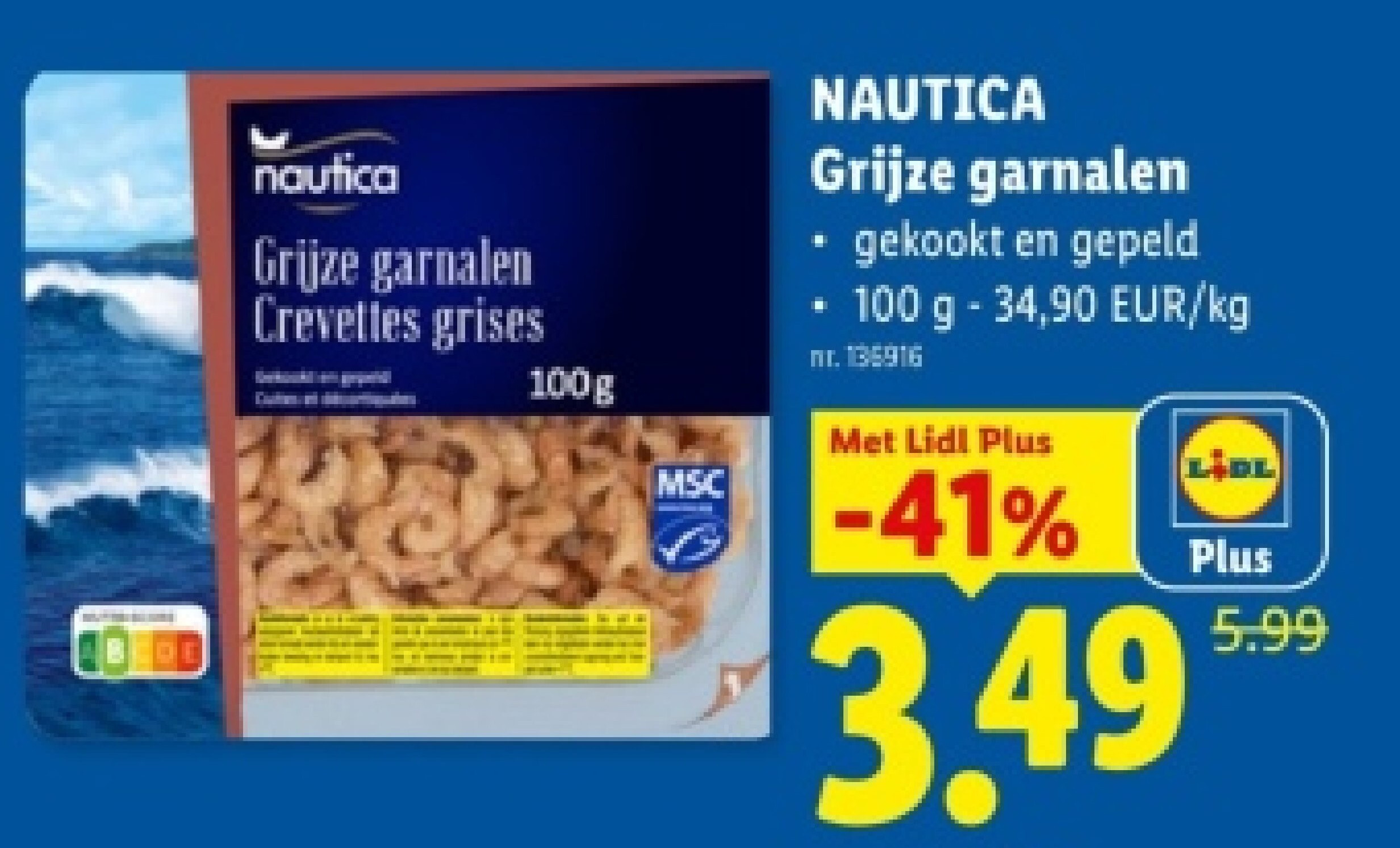 Grijze garnalen