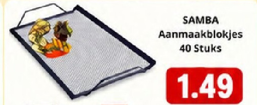 SAMBA Aanmaakblokjes 40 Stuks