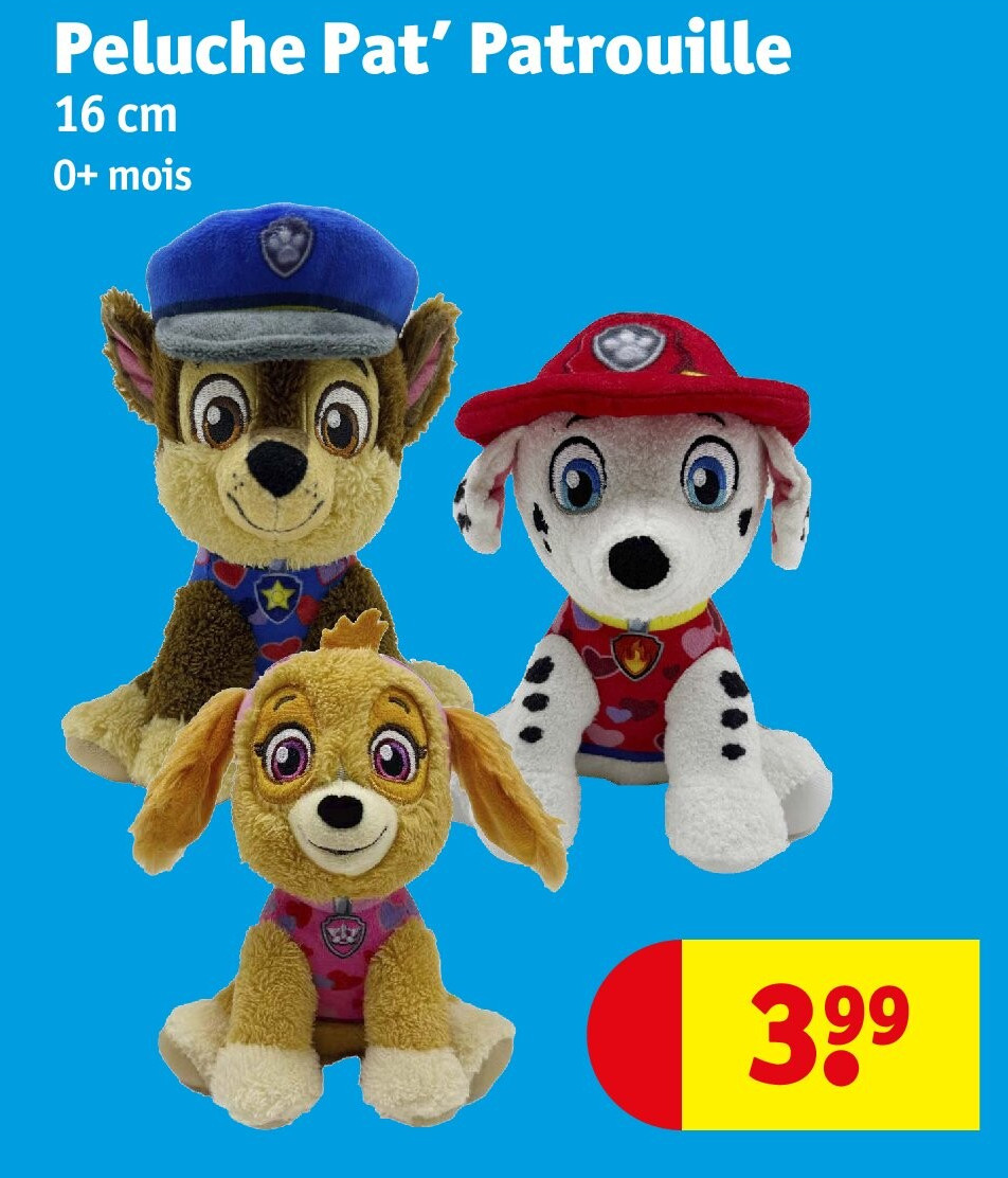 Peluche Pat’ Patrouille