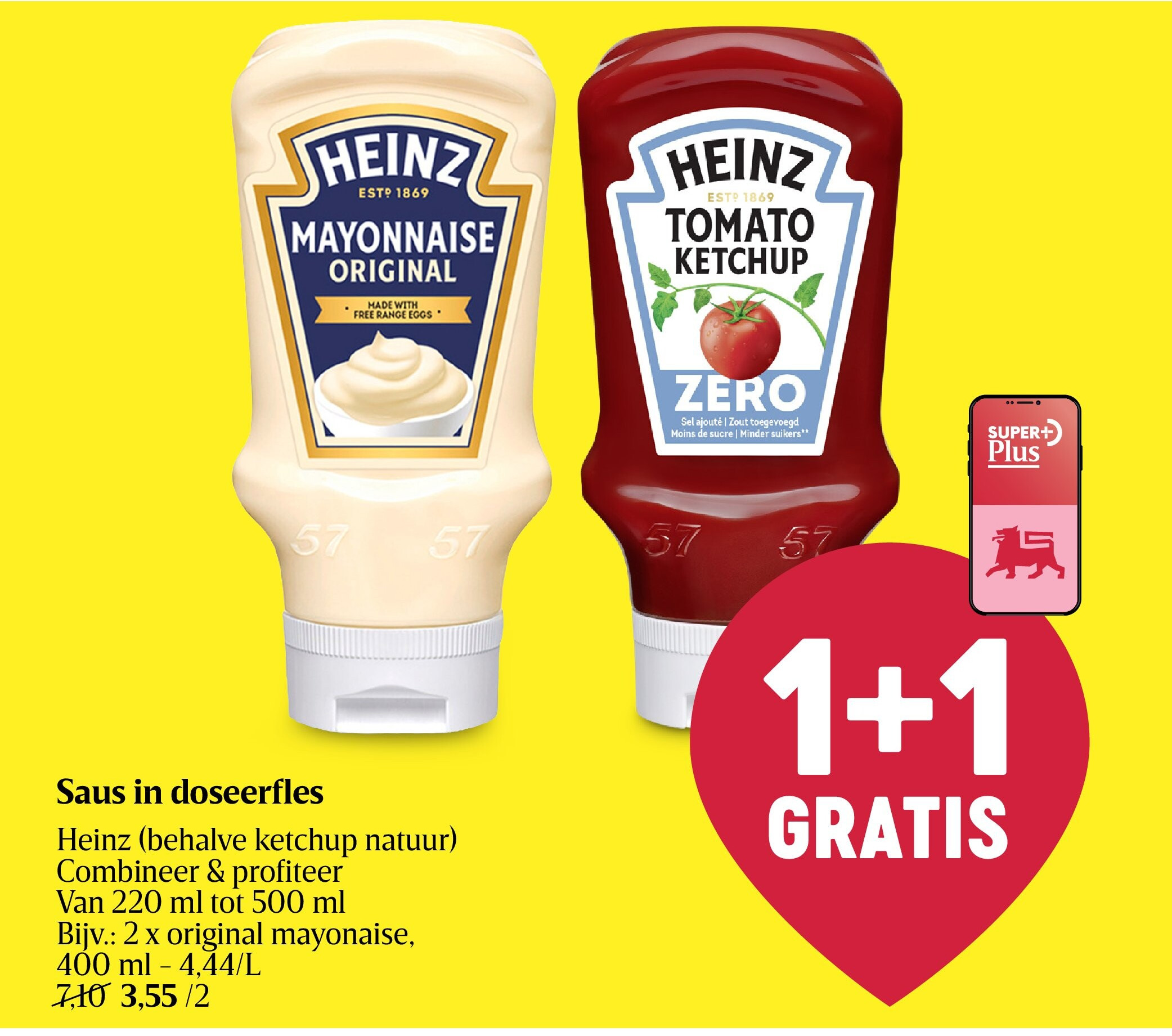 Saus in doseerfles