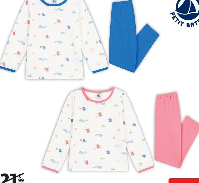Pyjama enfant Petit Bateau