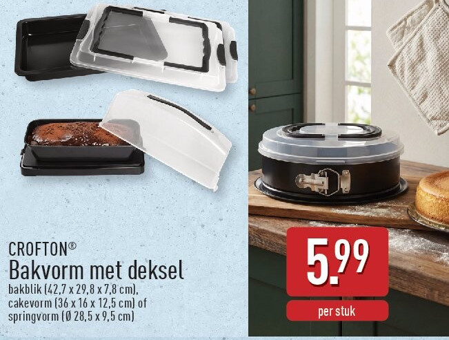Bakvorm met deksel