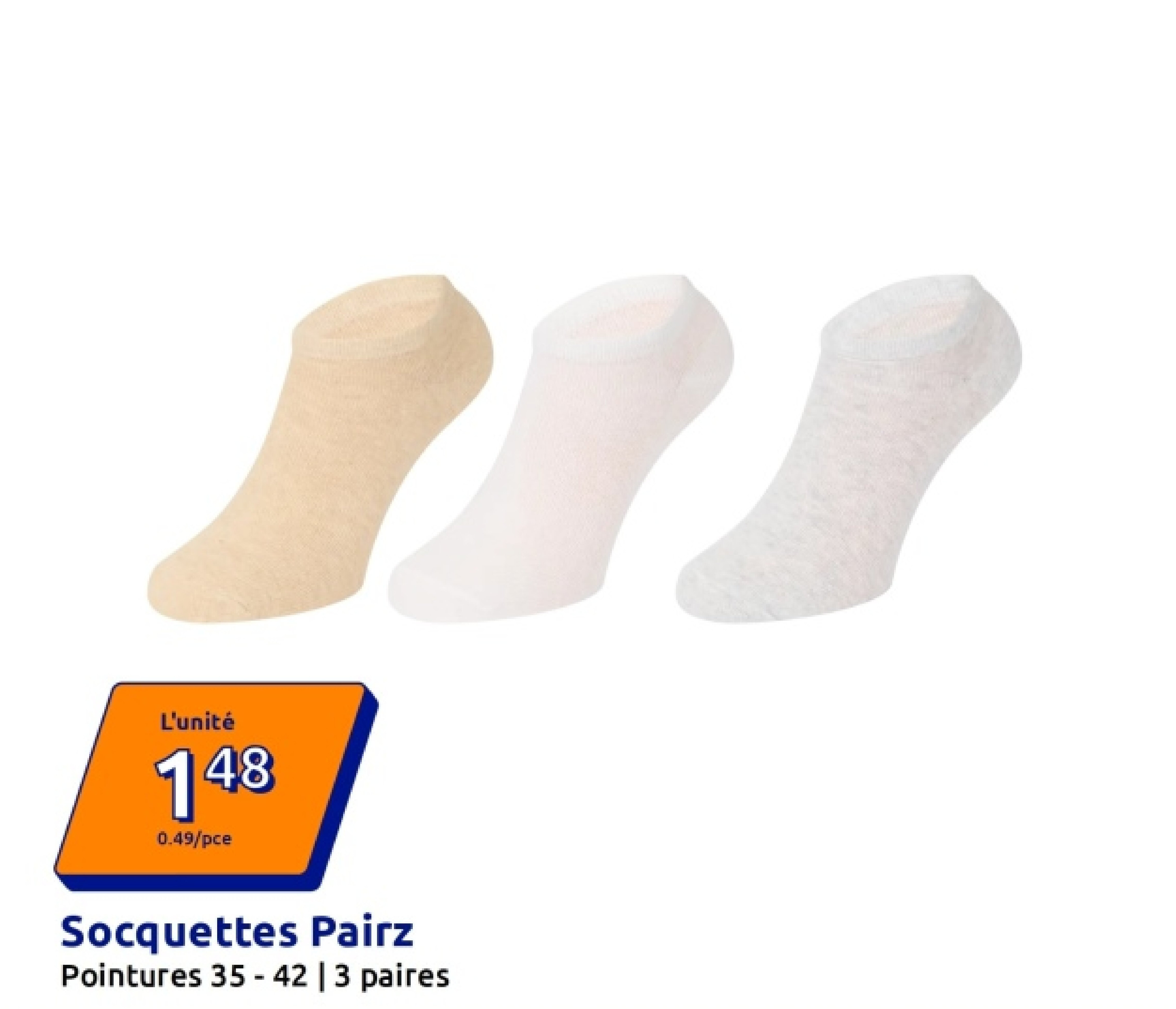Socquettes Pairz