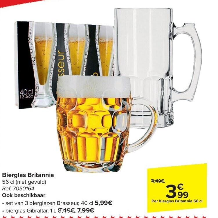 Bierglas Britannia