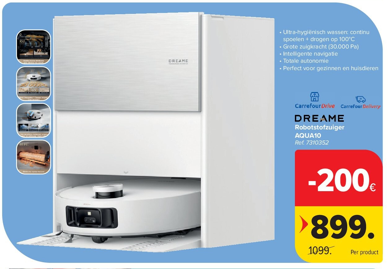 Robotstofzuiger AQUA10