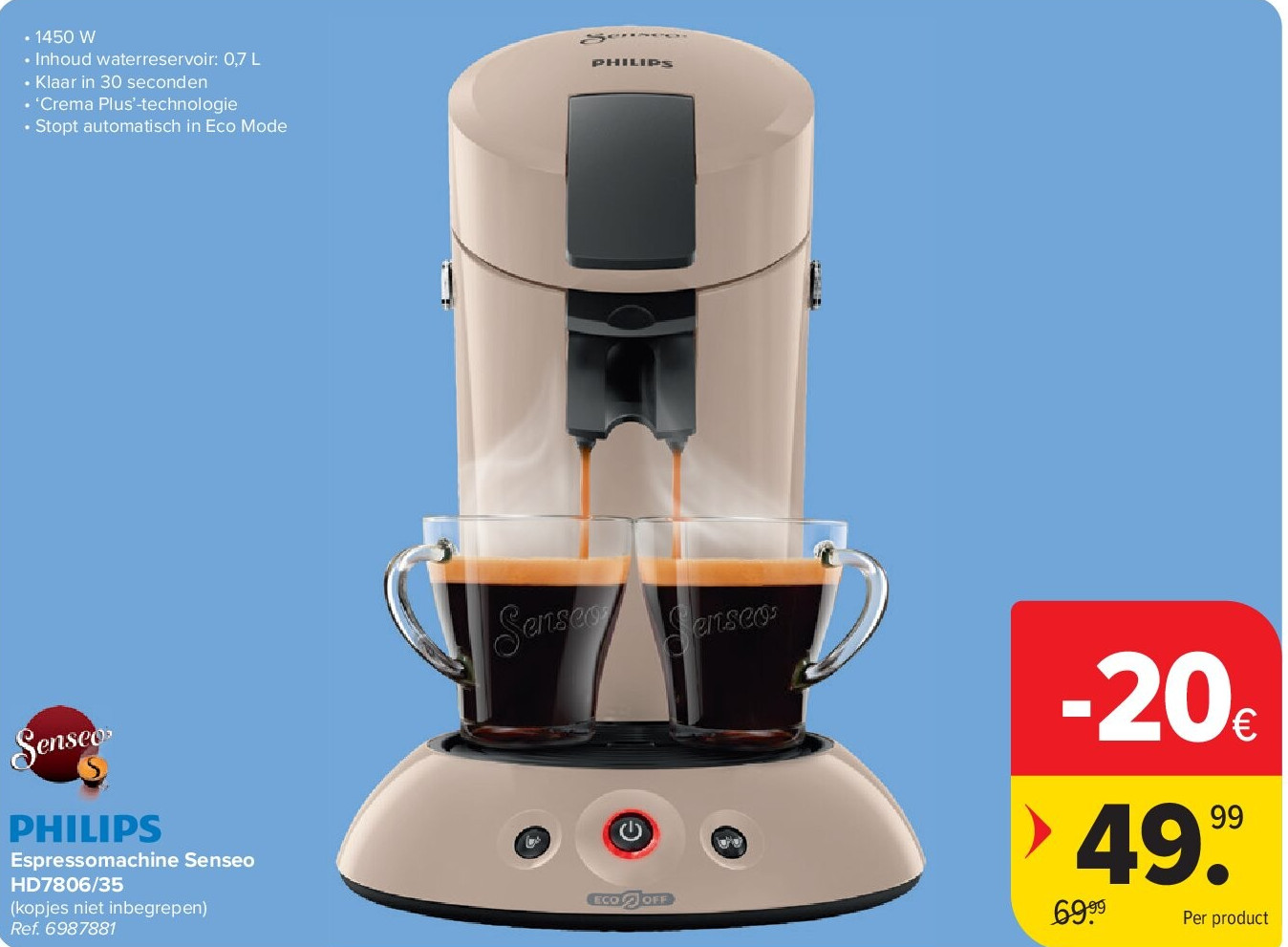 Espressomachine Senseo HD7806/35