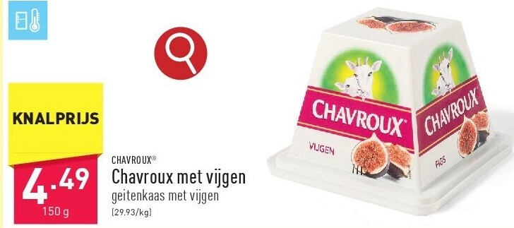 Chavroux met vijgen