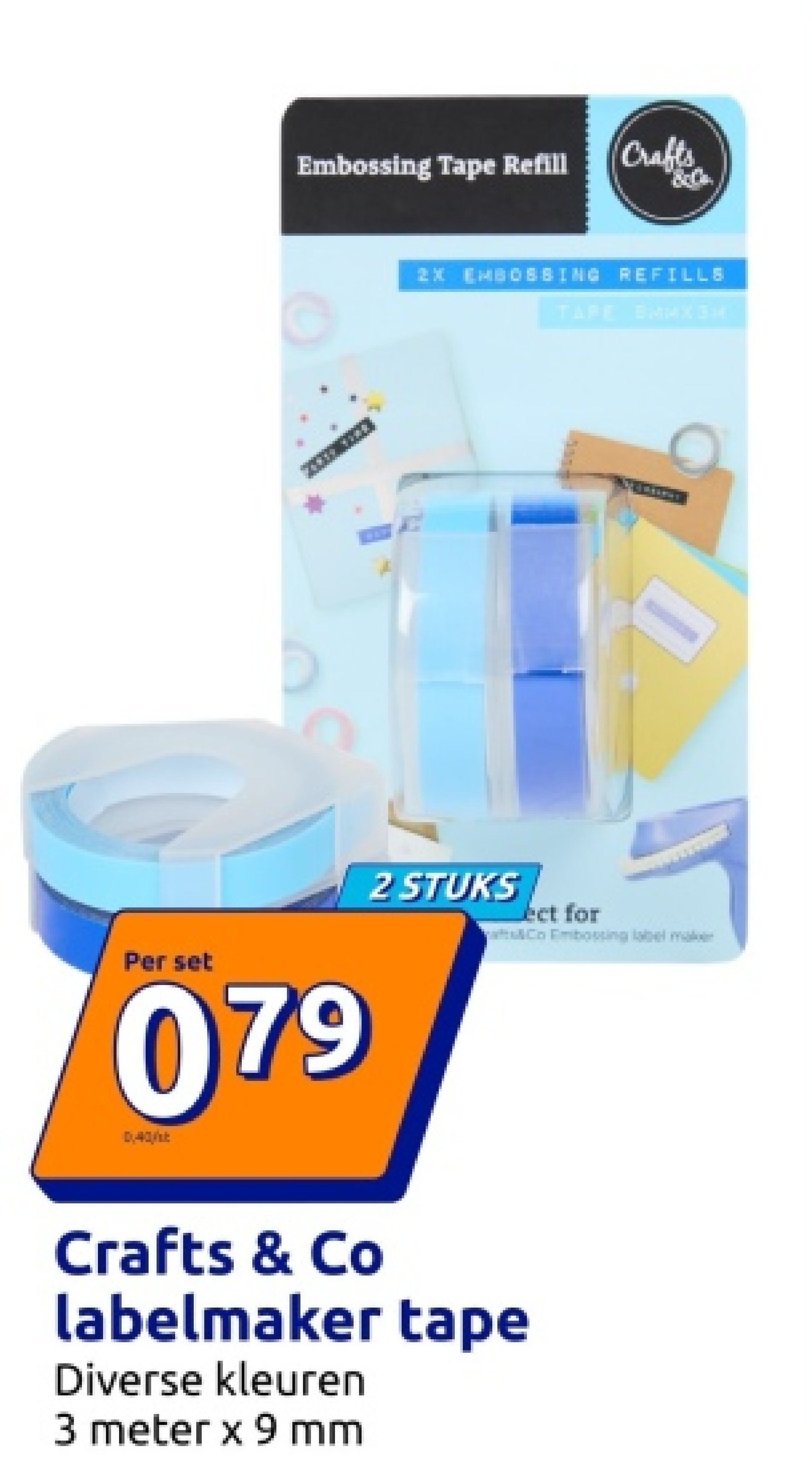 Crafts & Co labelmaker tape