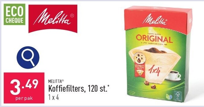 Koffiefilters, 120st.