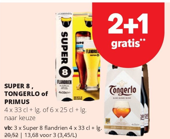 SUPER 8 , TONGERLO of PRIMUS