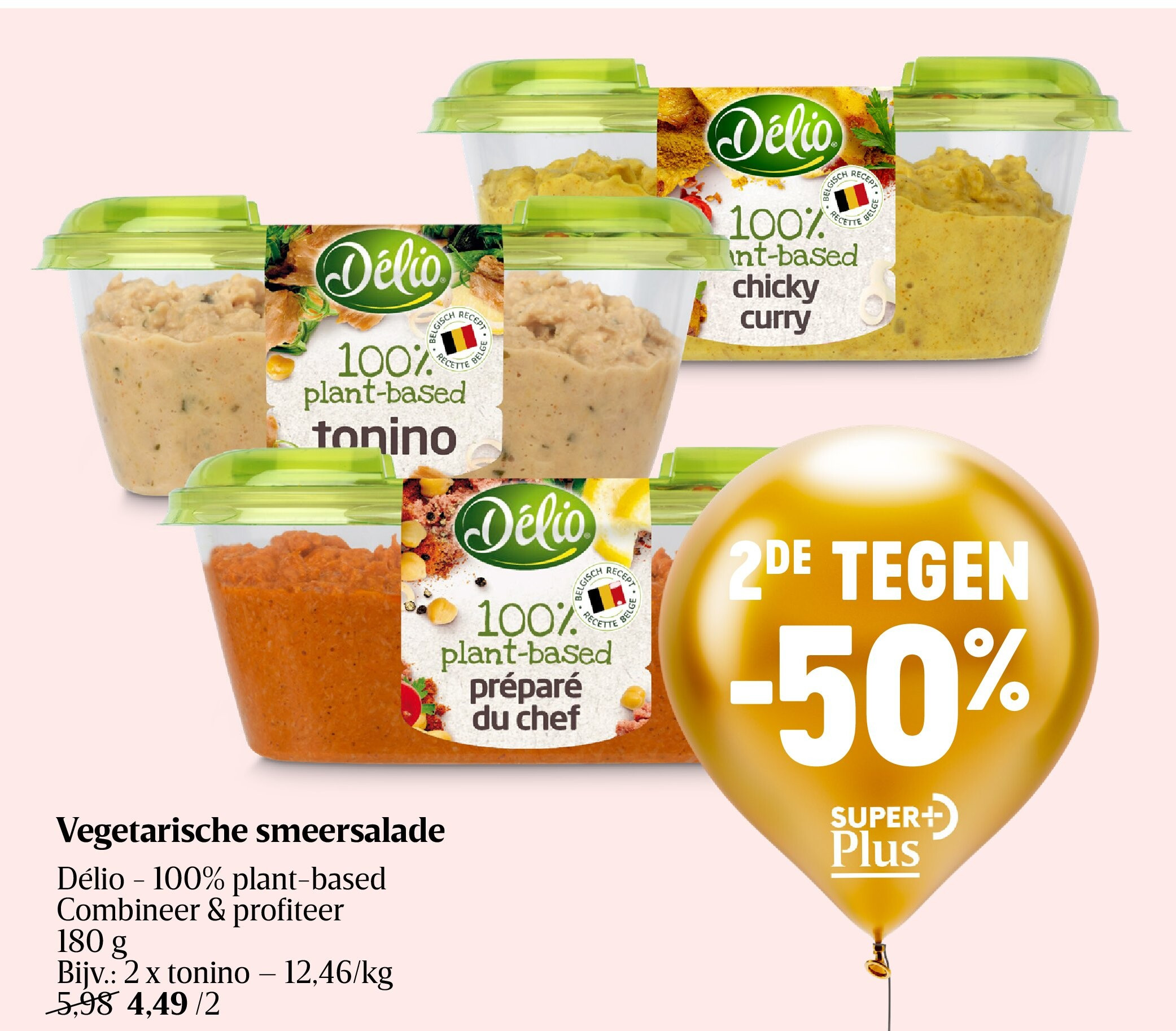 Vegetarische smeersalade