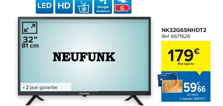 NEUFUNK NK32G6SNHDT2 UHD 4K LED TV