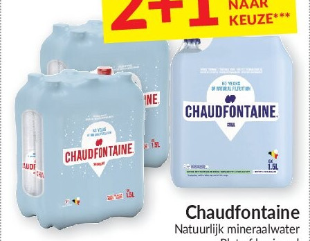 Chaudfontaine mineraalwater