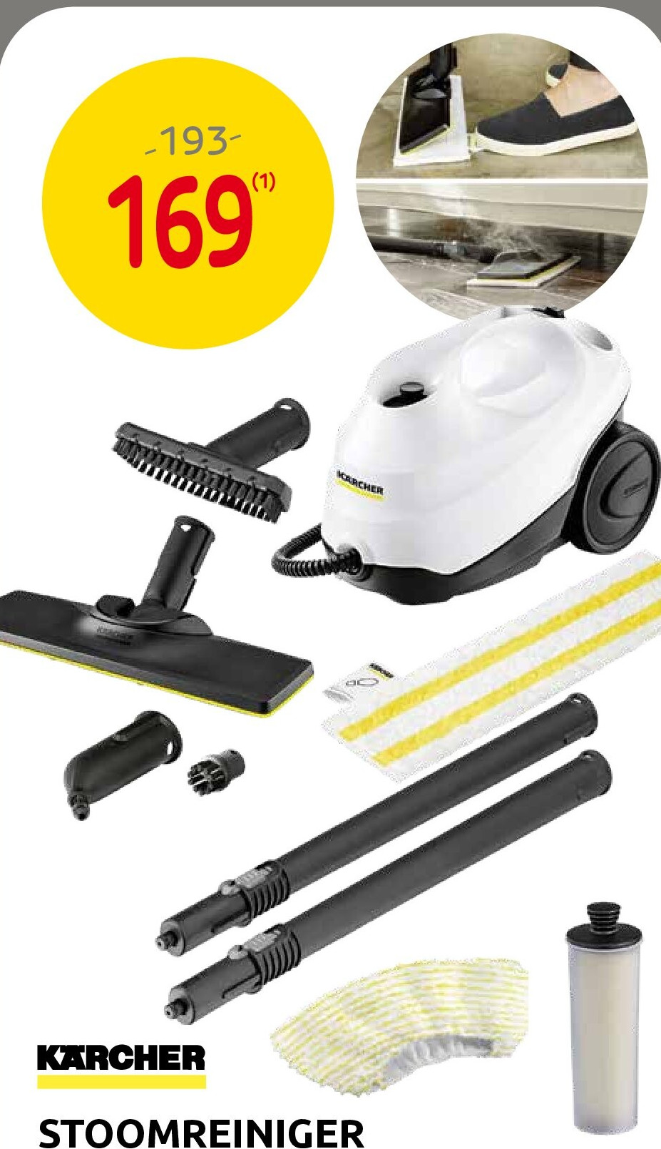 Stoomreiniger SC3 EasyFix