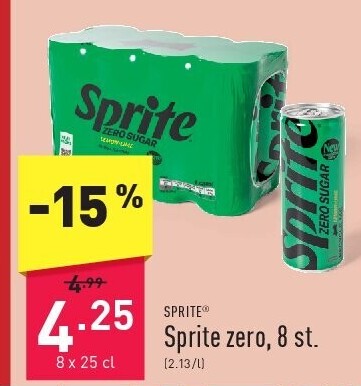 Sprite zero, 8st.