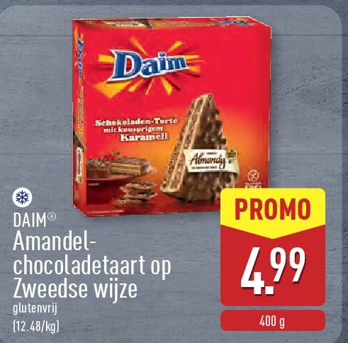 Amandelchocoladetaart op Zweedse wijze