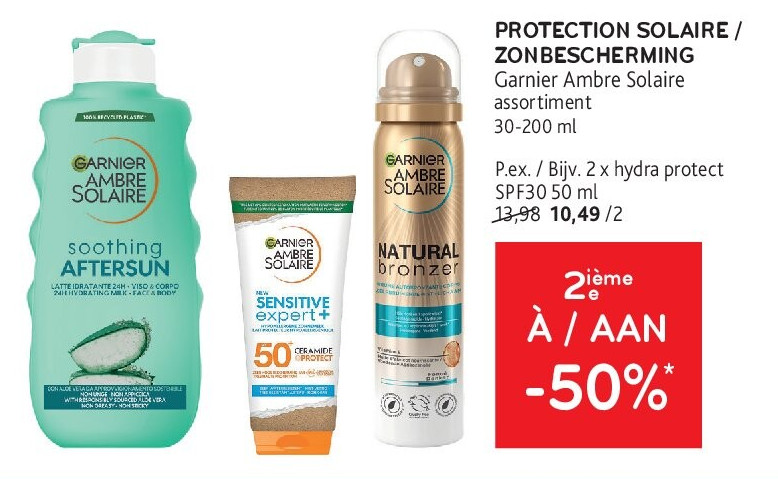 2 x hydra protect SPF30 50 ml