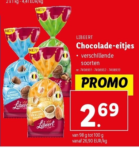 Chocolade-eitjes