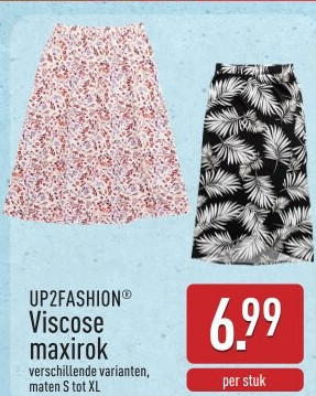 Viscose maxirok
