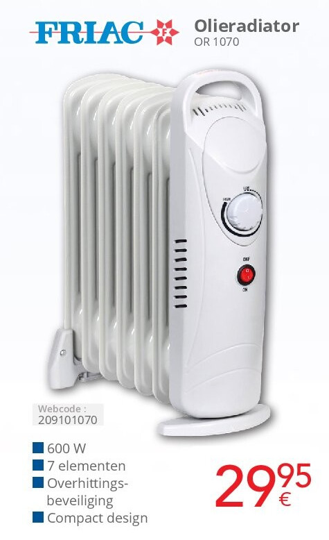Friac Olieradiator