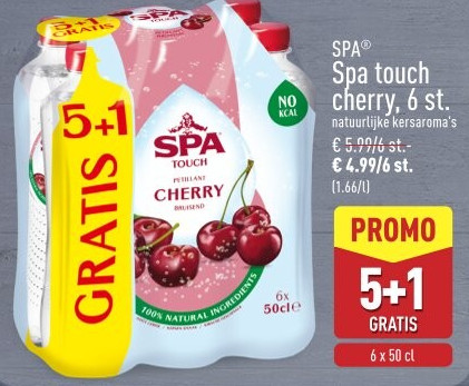 Spa touch cherry, 6 st.