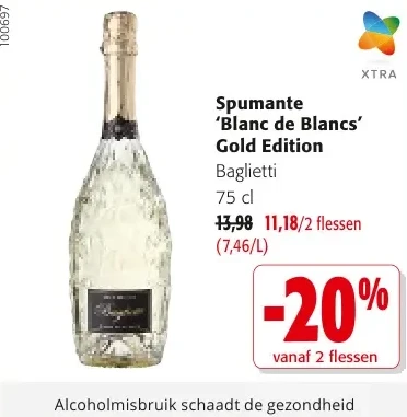 Spumante 'Blanc de Blancs' Gold Edition