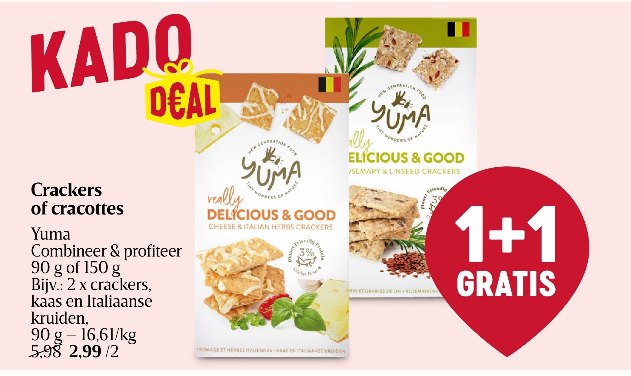 Crackers of cracottes
